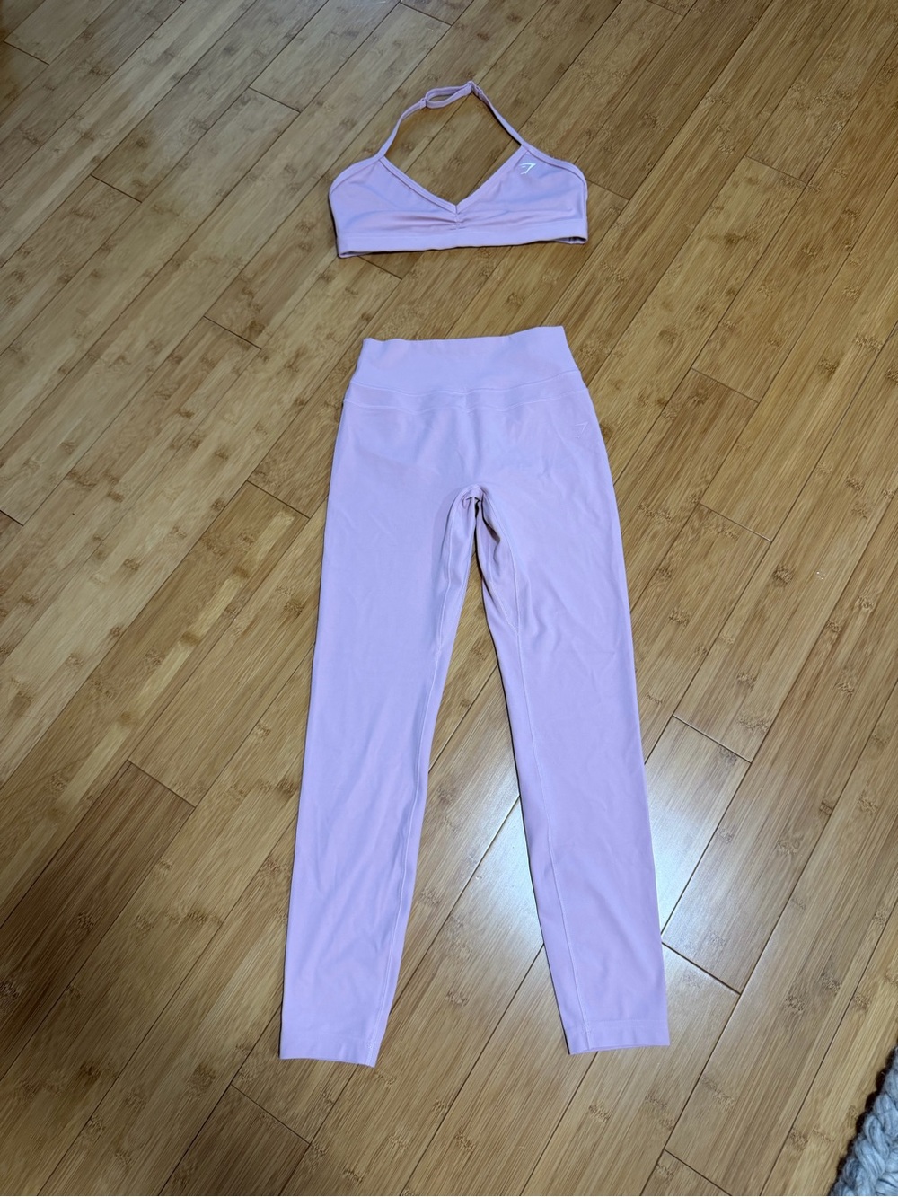 Gymshark Pink Two Piece Set